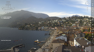 Webcam Ascona Blick vom Castello Seeschloss