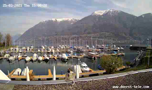 Webcam Ascona Yachthafen Porto Patriziale