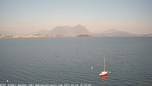 Webcam Baveno Hotel Rigoli Blick auf den See