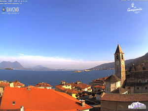 Webcam Baveno Blick Richtung Süden